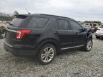 2018 Ford Explorer Xlt Black vin: 1FM5K7D86JGB84325