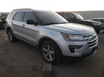 2018 Ford Explorer Xlt Silver vin: 1FM5K7D86JGC05917