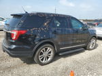 2018 Ford Explorer Xlt Black vin: 1FM5K7D86JGC40909