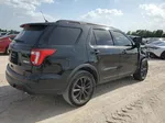 2018 Ford Explorer Xlt Black vin: 1FM5K7D86JGC85669