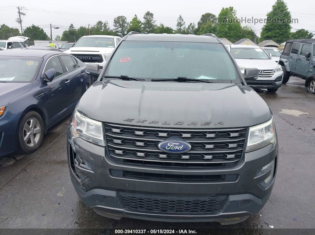 2017 Ford Explorer Xlt Gray vin: 1FM5K7D87HGB59069