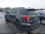 2017 Ford Explorer Xlt Gray vin: 1FM5K7D87HGB59069