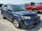 2017 Ford Explorer Xlt Blue vin: 1FM5K7D87HGC51492