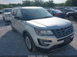 2017 Ford Explorer Xlt Silver vin: 1FM5K7D87HGD36235