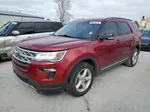 2018 Ford Explorer Xlt Red vin: 1FM5K7D87JGA67384