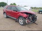 2018 Ford Explorer Xlt Red vin: 1FM5K7D87JGB43119