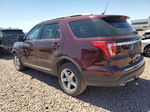 2018 Ford Explorer Xlt Maroon vin: 1FM5K7D87JGC41924