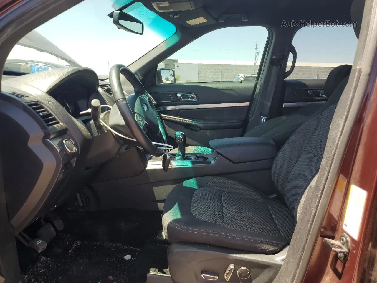 2018 Ford Explorer Xlt Maroon vin: 1FM5K7D87JGC41924