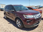 2018 Ford Explorer Xlt Maroon vin: 1FM5K7D87JGC41924