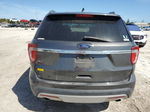 2017 Ford Explorer Xlt Gray vin: 1FM5K7D88HGB20541