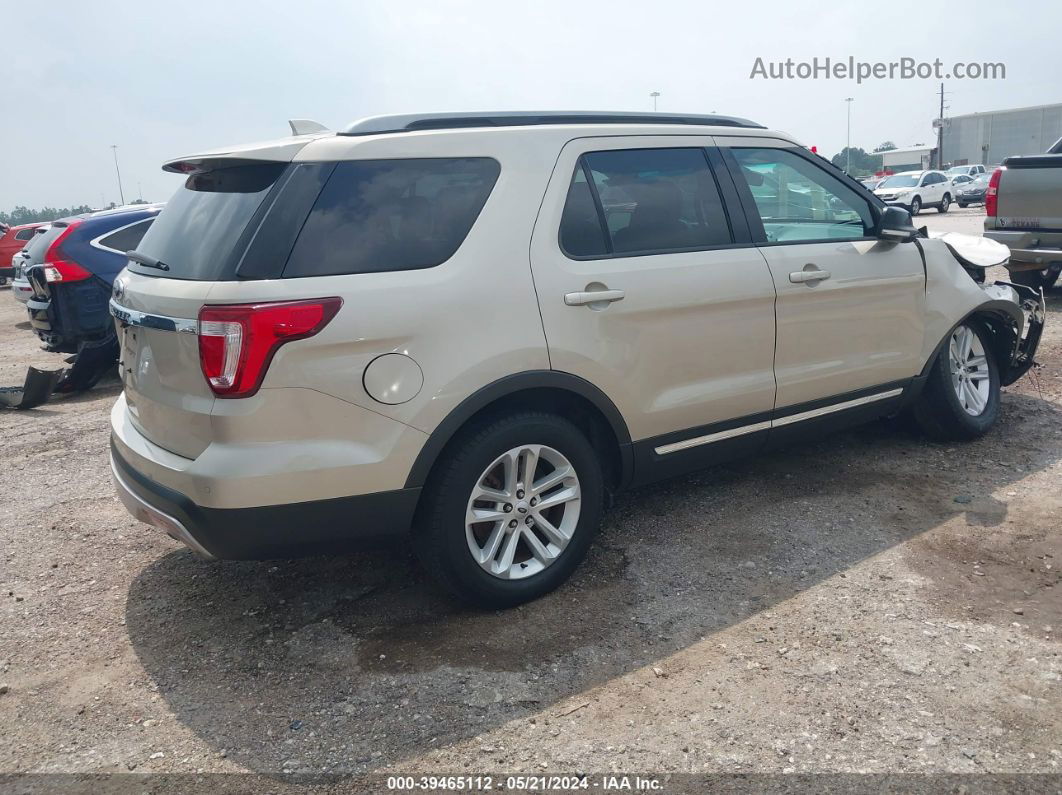 2017 Ford Explorer Xlt White vin: 1FM5K7D88HGB62546