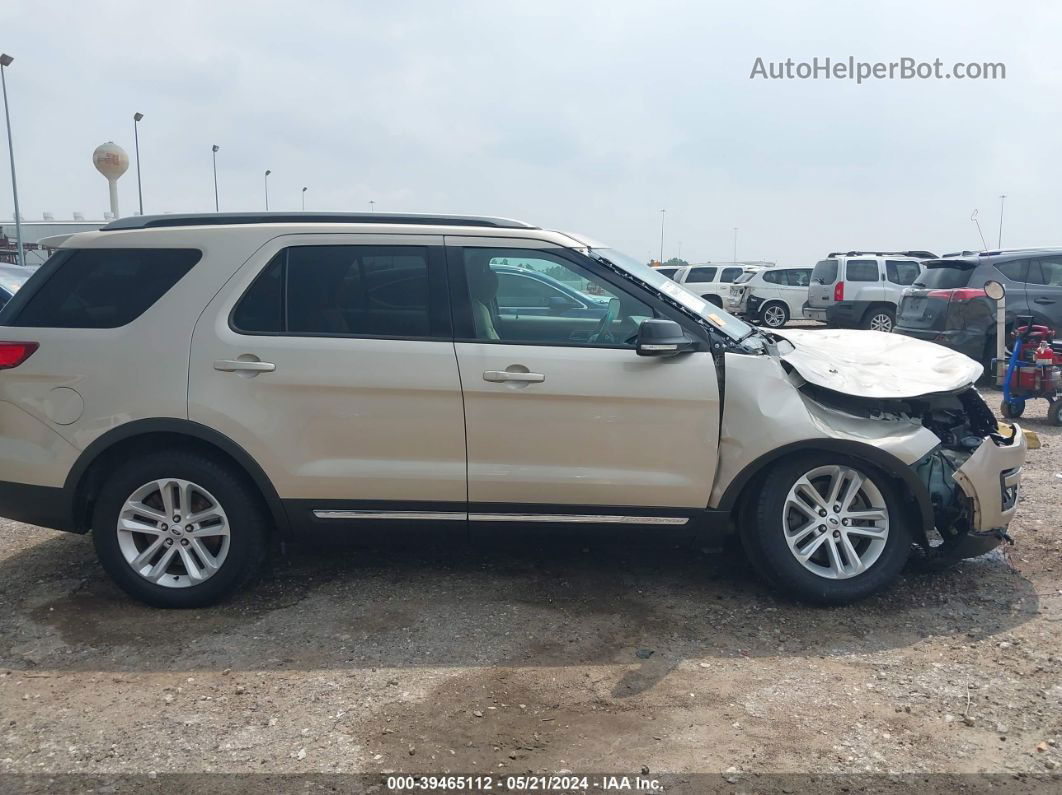 2017 Ford Explorer Xlt White vin: 1FM5K7D88HGB62546