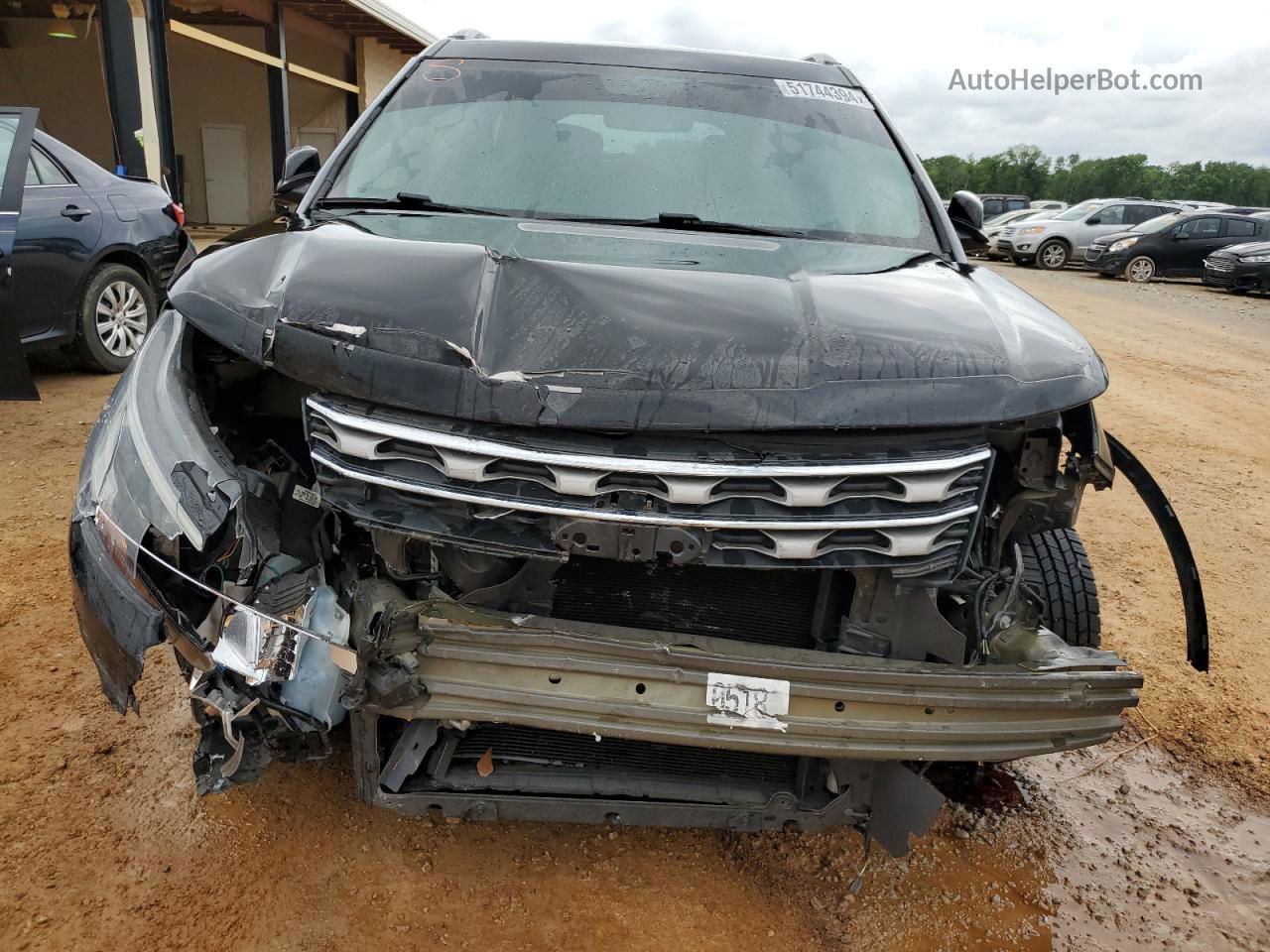 2017 Ford Explorer Xlt Black vin: 1FM5K7D88HGC56345