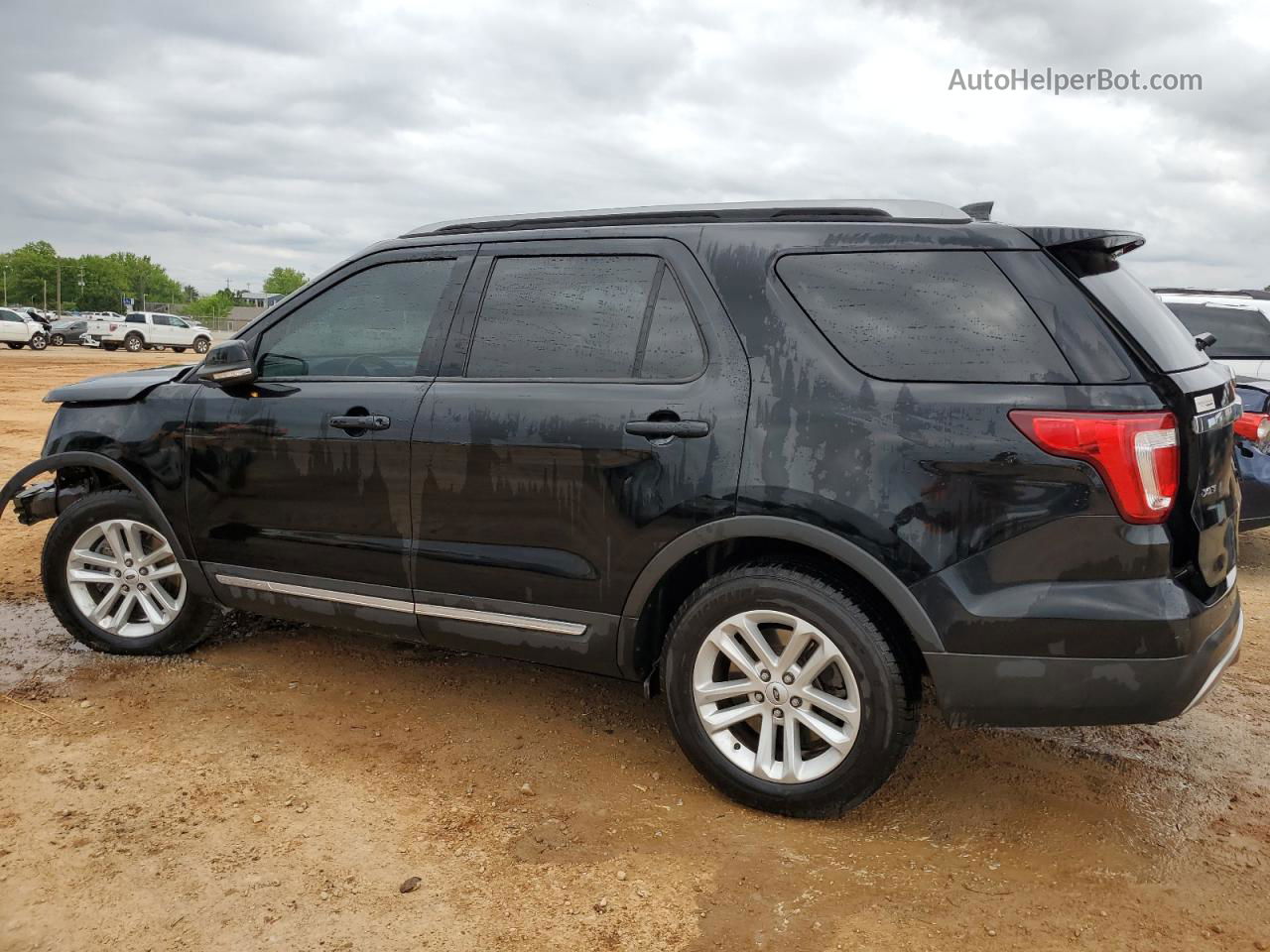 2017 Ford Explorer Xlt Black vin: 1FM5K7D88HGC56345