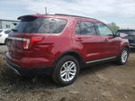 2017 Ford Explorer Xlt Red vin: 1FM5K7D89HGA56445