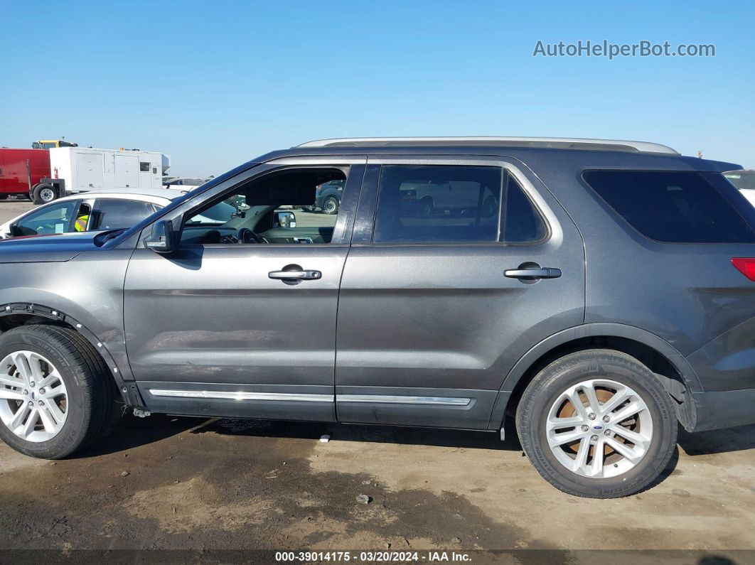 2017 Ford Explorer Xlt Серый vin: 1FM5K7D89HGC47833