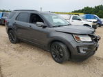 2017 Ford Explorer Xlt Gray vin: 1FM5K7D89HGD09778