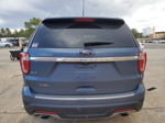 2018 Ford Explorer Xlt Blue vin: 1FM5K7D89JGA63806