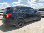 2018 Ford Explorer Xlt Black vin: 1FM5K7D89JGB76574