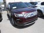 2018 Ford Explorer Xlt Red vin: 1FM5K7D89JGC83656