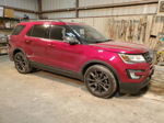 2017 Ford Explorer Xlt Красный vin: 1FM5K7D8XHGA21896