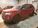 2017 Ford Explorer Xlt Красный vin: 1FM5K7D8XHGA21896