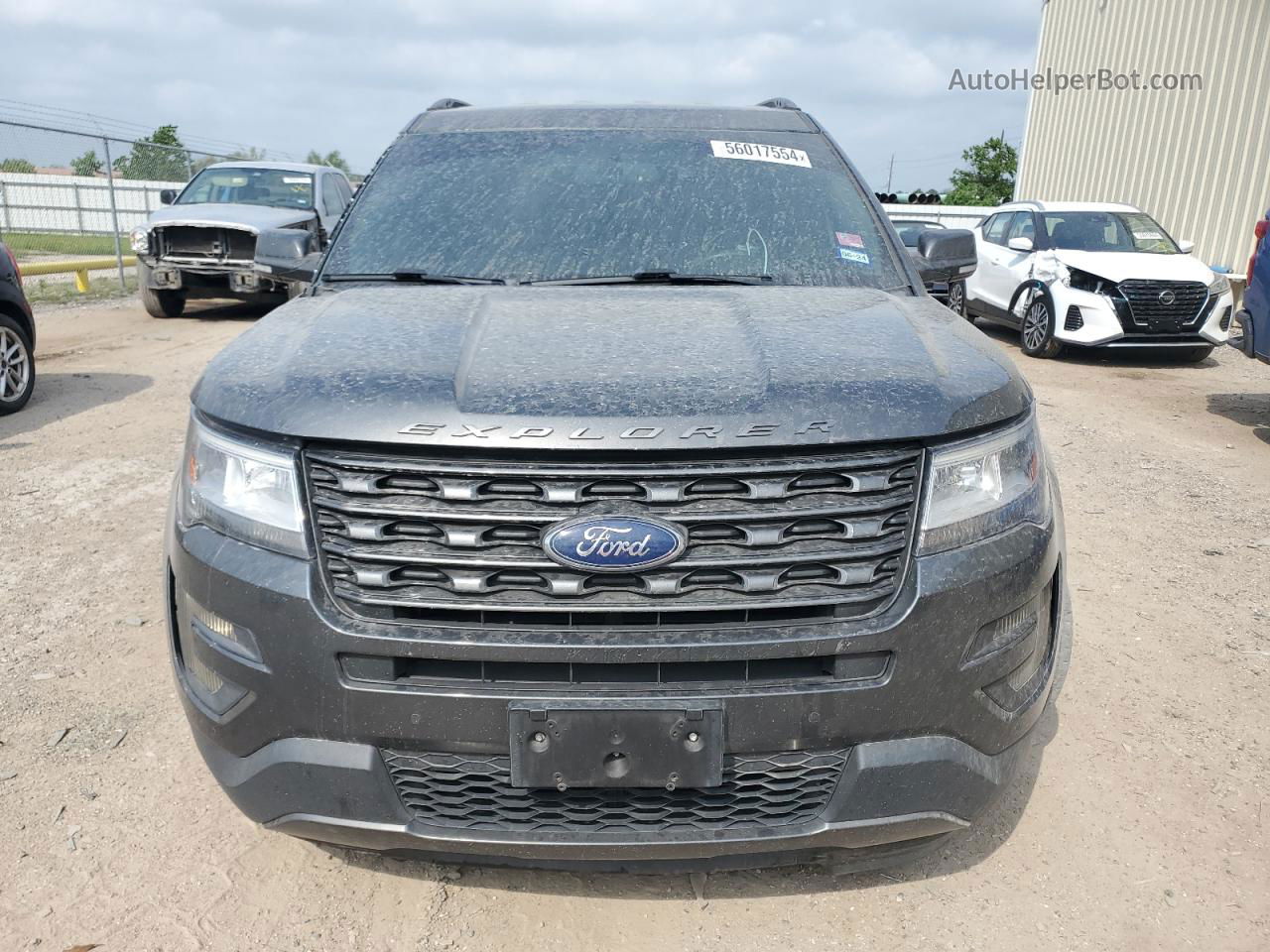 2017 Ford Explorer Xlt Gray vin: 1FM5K7D8XHGA22112