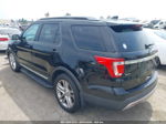 2017 Ford Explorer Xlt Black vin: 1FM5K7D8XHGA76624