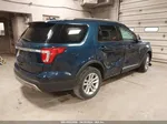 2017 Ford Explorer Xlt Синий vin: 1FM5K7D8XHGB28950