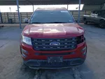 2017 Ford Explorer Xlt Red vin: 1FM5K7D8XHGB90493