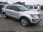 2017 Ford Explorer Xlt Silver vin: 1FM5K7D8XHGC17420