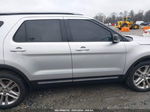 2017 Ford Explorer Xlt Silver vin: 1FM5K7D8XHGC17420