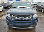 2017 Ford Explorer Xlt Blue vin: 1FM5K7D8XHGD11362