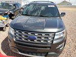 2017 Ford Explorer Xlt Gray vin: 1FM5K7D8XHGD56009