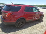 2018 Ford Explorer Xlt Red vin: 1FM5K7D8XJGC62976