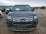 2018 Ford Explorer Xlt Gray vin: 1FM5K7D8XJGC80989