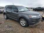 2018 Ford Explorer Xlt Gray vin: 1FM5K7D8XJGC80989