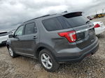 2018 Ford Explorer Xlt Gray vin: 1FM5K7D8XJGC80989