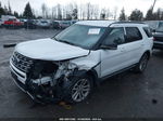 2017 Ford Explorer Xlt White vin: 1FM5K7DH0HGB53260