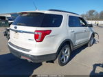 2018 Ford Explorer Xlt White vin: 1FM5K7DH3JGA41879