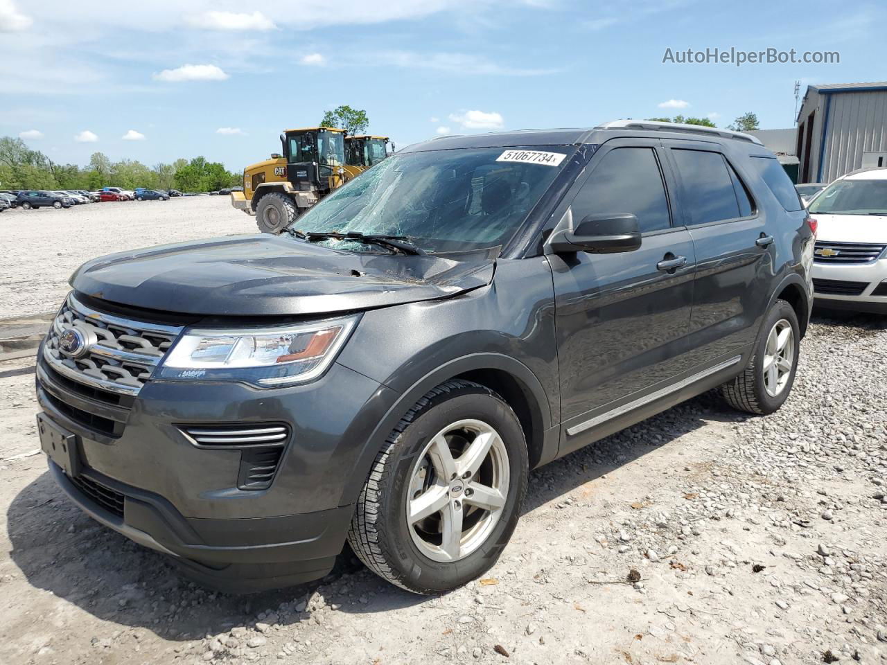 2018 Ford Explorer Xlt Charcoal vin: 1FM5K7DH3JGB76439