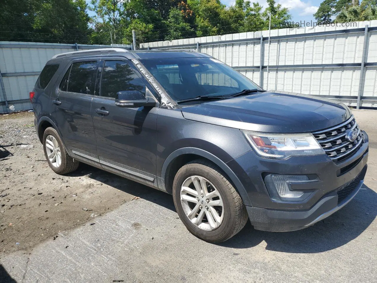 2017 Ford Explorer Xlt Charcoal vin: 1FM5K7DH4HGD83805