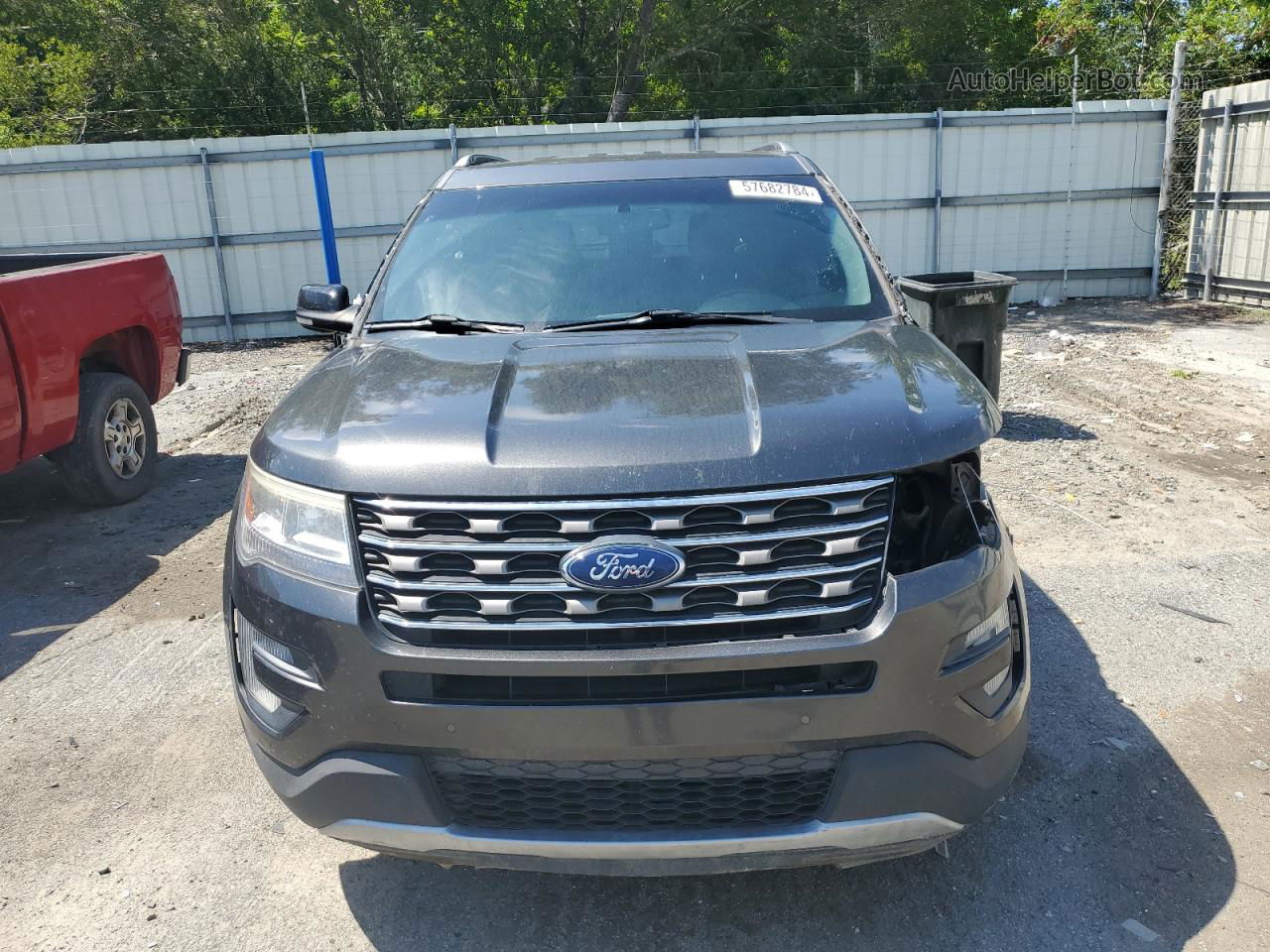 2017 Ford Explorer Xlt Charcoal vin: 1FM5K7DH4HGD83805