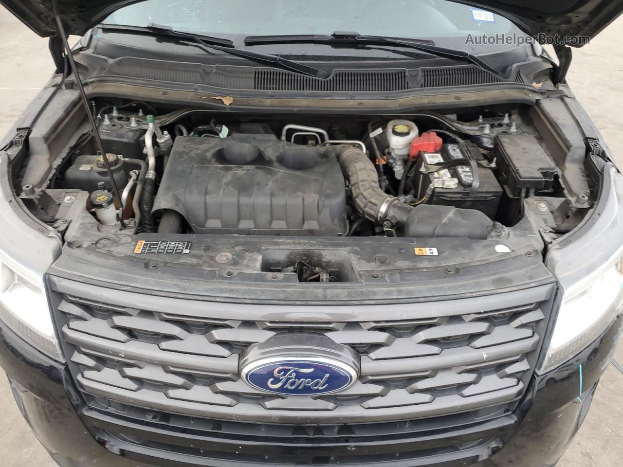 2018 Ford Explorer Xlt Черный vin: 1FM5K7DH4JGC31108