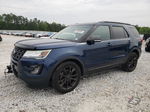 2017 Ford Explorer Xlt Blue vin: 1FM5K7DH5HGC19365