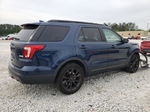 2017 Ford Explorer Xlt Blue vin: 1FM5K7DH5HGC19365