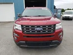 2017 Ford Explorer Xlt Burgundy vin: 1FM5K7DH5HGE08369