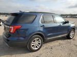 2016 Ford Explorer Xlt Blue vin: 1FM5K7DH6GGB27275