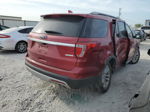 2017 Ford Explorer Xlt Red vin: 1FM5K7DH6HGE36391