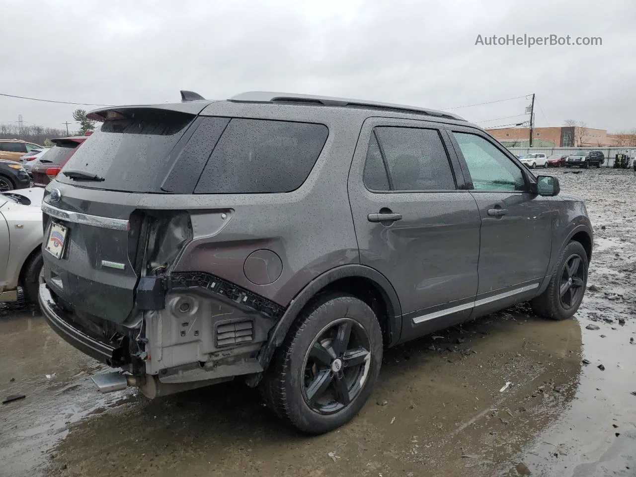 2018 Ford Explorer Xlt Black vin: 1FM5K7DH7JGB76492